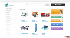 Desktop Screenshot of bannersandsignsplus.com